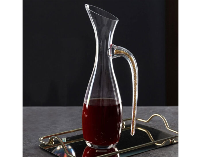 Glass Wine Decanter Beverage Pitcher Carafe